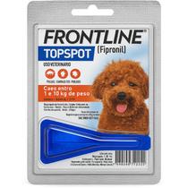 Frontline TopSpot Cães de 1 a 10 kg Antipulgas e Carrapatos 1 Pipeta Frontline TopSpot Cães de 1 a 10 kg Antipulgas e Carrapatos 1 Pipeta