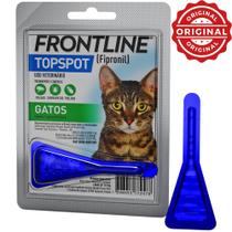 Frontline TopSpot Gatos 1 a 10kg Antipulgas Piolho e Carrapatos Original - Boehringer Ingelheim