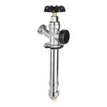 Frost Free Sillcock EFIELD de 4 polegadas, anti-sifão, cromado