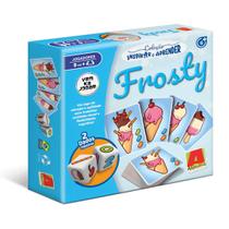 Frosty Jogo de Atenção e Agilidade com Cartas Sorvete e Dados Algazarra