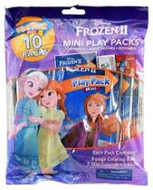 Frozen 2 Mini Play Packs 10-Pack com Lápis de Cor e Adesivos