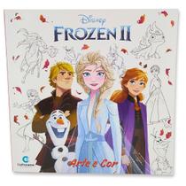 Frozen Arte e Cor Livro para Colorir Infantil Culturama