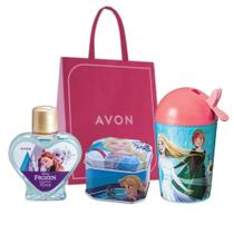 Frozen Disney Princesa Colônia 70ml Porta Joia E Copo 350ml Frozen Disney Princesa Colônia 70ml Porta Joia E Copo 350ml