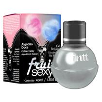 Fruit Sexy Gel Beijável Sabor Algodão Doce 40ml Intt