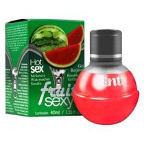 Fruit Sexy Gel Beijável Sabor Melancia 40ml Intt