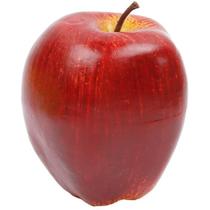 Fruta permanente decorativa - maçã 9 cm