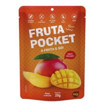Fruta Pocket Manga Liofilizada 20G Solo Snacks Kit 5 Unid