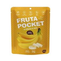 Fruta Pocket Snacks Liofilizada Sabor Banana - 20g Fruta Pocket Snacks Liofilizada Sabor Banana - 20g