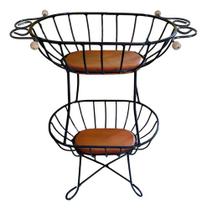 Fruteira 2 Andares Oval Pequena Fruteira 2 Andares Oval Pequena