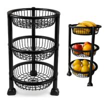 Fruteira 3 Andares 60cm Multiuso Organizador Ultra Resistente Ideal para Cozinha Fruteira 3 Andares 60cm Multiuso Organizador Ultra Resistente Ideal para Cozinha