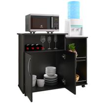 Fruteira Balcão 2 Portas Cozinha Base Microondas Multiuso