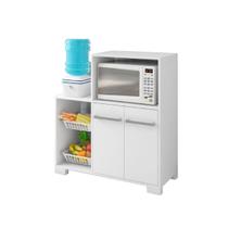 Fruteira Balcão Forno Microondas 2 Portas Branca Líbia Fruteira Balcão Forno Microondas 2 Portas Branca Líbia