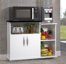 Fruteira Balcão Multiuso 2 Portas Cozinha Base Armazenamento