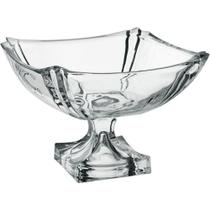 Fruteira Centro Mesa Home&co Pe Vidro 19x26cm Transparente