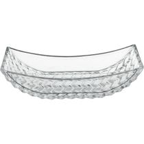 Fruteira Centro Mesa Home&co Vidro 9x36x14cm Transparente