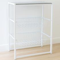 Fruteira Cozinha De Chão Industrial Suporte Bebedouro Aço