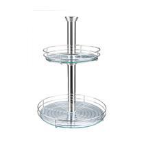 Fruteira Cromado sem Vidro 02 Cestos 350/450 mm 2086 Masutti Copat Fruteira Cromado sem Vidro 02 Cestos 350/450 mm 2086 Masutti Copat