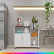 Fruteira de Chão com Rodizios Tampo Reforçado para MIcroondas Cantinho do Café