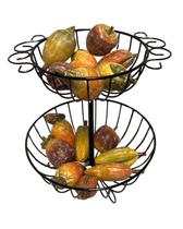 Fruteira de Mesa 2 Andares Redonda