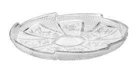 Fruteira de Mesa em Vidro Cristal 28cm Centro de Mesa Fruteira de Mesa em Vidro Cristal 28cm Centro de Mesa