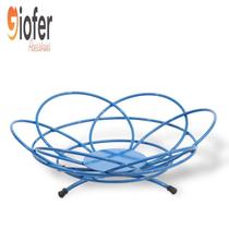 Fruteira de Mesa Luxo Cesto Aço Aramado Multiuso Giofer