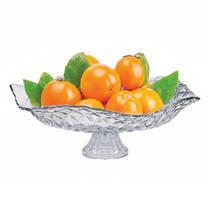 Fruteira de Vidro com Pé Gourmet 30cm - Ruvolo Fruteira de Vidro com Pé Gourmet 30cm - Ruvolo