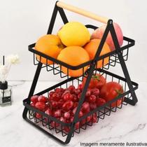 Fruteira Dois Andares Ideal Para Casa Nova E Bem Estilosa Fruteira Dois Andares Ideal Para Casa Nova E Bem Estilosa