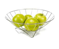 Fruteira em Aço Cromado: Organize suas Frutas com Estilo fruteira de mesa cozinha organizada
