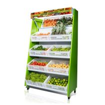 Fruteira Expositora Hortifruti para 8 Caixas (Caixas não inclusas) VASCA-130 220V - Polar Refrigeração