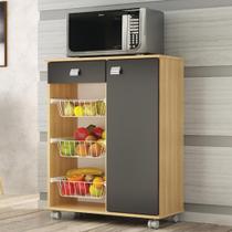 Fruteira Natasha Com Rodinhas 1 Porta 1 Gav.