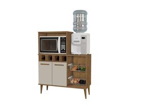 Fruteira Nicho 02 Portas Microondas Forno Freijo Off White