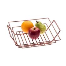 Fruteira Quadrada Ingryd 34x9 Cobre Schmitt