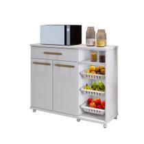 Fruteira Salinas 01 Gaveta 02 Portas e 03 Cestoss Removíveis Arte Móveis