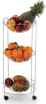 fruteira tripla croma com rodinha arthi fruteira tripla croma com rodinha arthi