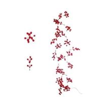 Fruto Artificial De Rattan Holly Vermelho 68 74 Polegadas Decoração De Flores De Natal E Ano Novo