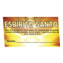 Frutos do Espírito Santo Cartão 9x5 cm 100 Unidades