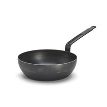 Fry Pan De Buyer Blue Carbon Steel com 24 cm de diâmetro, seguro para forno Fry Pan De Buyer Blue Carbon Steel com 24 cm de diâmetro, seguro para forno