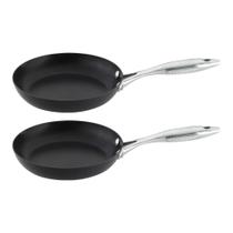Fry Pan Scanpan Professional 24 cm, pacote com 2 antiaderentes Fry Pan Scanpan Professional 24 cm, pacote com 2 antiaderentes