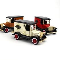 FT Retro Alloy Ford Car Model, carro de metal vintage, presente para menino, coleção brinquedos, 1pc