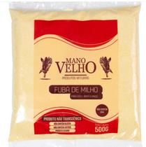 Fubá de Milho Não Transgênico para Bolo, Broa e Angu Mano Velho 500g Fubá de Milho Não Transgênico para Bolo, Broa e Angu Mano Velho 500g