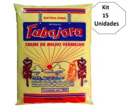 Fubá de Milho Sem Glúten Natural Vegano 450g KIT 15 Unidades