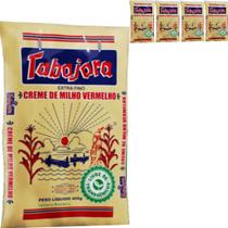 Fuba de Milho Vegano Sem Gluten Pacote 450g Kit 5 Unidades
