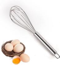 Fuê Batedor De Claras Ovos Bolo Profissional Aço Inox Grande 28,5cm Fuê Batedor De Claras Ovos Bolo Profissional Aço Inox Grande 28,5cm