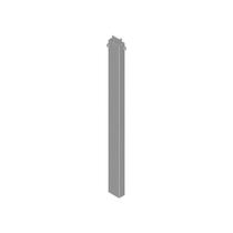 Fueiro De Canto Modelo Novo Inferior Esquerdo 550x95 Mm