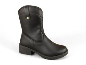 Fuffy Bota 20.009 Preto Fuffy Bota 20.009 Preto
