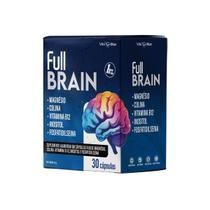 Full Brain Suplemento Alimentar Vita Blue - 30 Cápsulas Full Brain Suplemento Alimentar Vita Blue - 30 Cápsulas