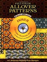 Full-Color Allover Patterns CD-ROM And Book - Dover Publications
