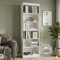 FULL Estante Livreiro 5 prateleiras Gold 2 Módulos Dullar Móveis