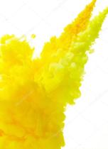 Fumaca 20mm colorida amarela