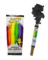 Fumaça colorida bastão 20 mm - preto - 1 unidade - BR Festas